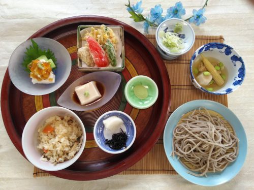 料理長のオススメ。夏のおすすめ膳。