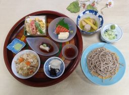 料理長のオススメ。夏のおすすめ膳。