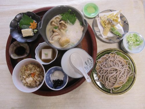 料理長のオススメ。秋のおすすめ膳。